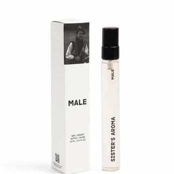 Мужские духи Sister’s Aroma Male с нотами джина, мускуса и роскошным шлейфом 10 мл