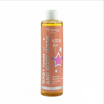 Дитячий шампунь-гель для душу 2 в 1 Top Beauty Kids Baby Hair and Body Wash від 3 років 250 мл