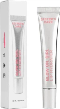 Увлажняющий бальзам для губ Sister’s Aroma Sister’s Care Lip Hydrater Glow On Girl 10 мл | шиммерный розовый оттенок, интенсивное увлажнение, питание и сияющий уход за губами