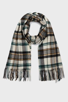 Чоловічий картатий вовняний шарф CHECK WOVEN SCARF Gant OS 9920209