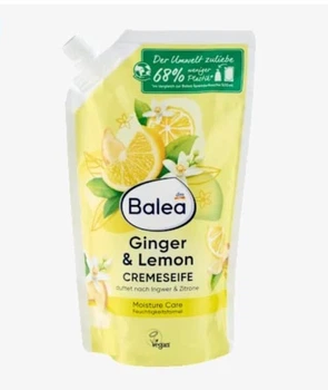 Рідке мило Balea Ginger & Lemon, упаковка для поповнення, 500 мл