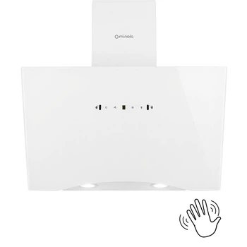 Витяжка декоративна похила Minola HVS 6812 WH 1200 LED