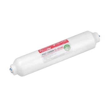 Постфильтр НОВАЯ ВОДА CL10-GAC-QC InLine 2"х10" (51х254мм) CV036978