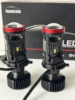 LED лампы Y7D H4 Bi Led с мини-линзами для авто 9-16 В