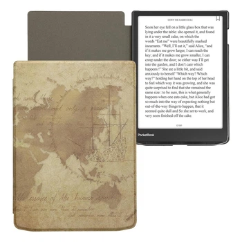 Обложка чехол kwmobile Flip для PocketBook 743K3 InkPad Color 3 Travel Vintage