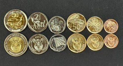 ЮАР монеты набор 2023-24 г. UNC