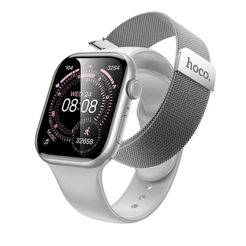 Смарт-годинник HOCO Y42 51mm. 200 mAh. IPX6 Smart watch(call version) Silver