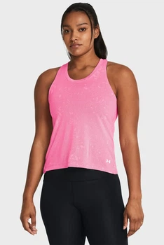 Жіноча рожева майка UA Launch Splatter Singlet Under Armour XS 1382437-682