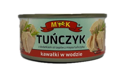Тунец M&K кусочки в воде 170 г (F0698)