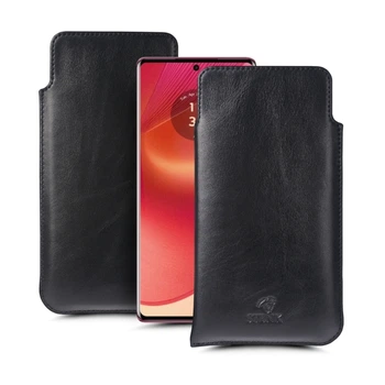 Футляр Stenk Elegance для Motorola Edge 50 Fusion Чёрный (77050)