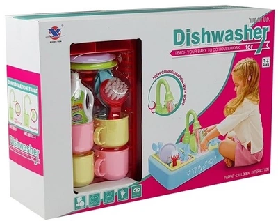 Набор кухни LeanToys Happy Kitchen на батарейках с аксессуарами 36 элементов 662915 (5907625580281)