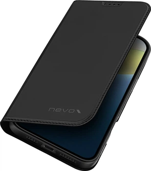 Etui z klapką Nevox Vario Series do Apple iPhone 16 Plus Black (4250686413717)