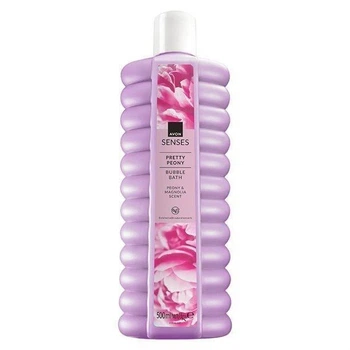 Піна для ванни Avon Senses Pretty Peony Bubble Bath Peony & Magnolia Skent Ніжна півонія з півонією та магнолією 500 мл