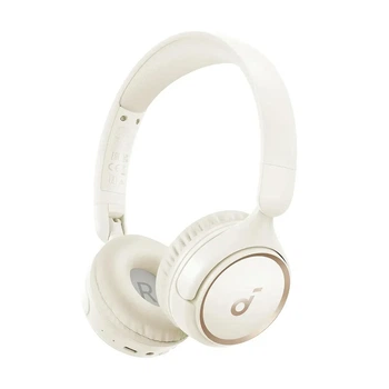 Бездротові навушники Soundcore H30i On-Ear Bluetooth 5.3, Pure Bass, 70 годин, легкі 183 г, з мікрофоном