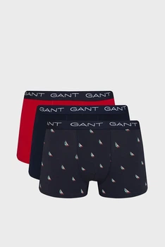 Чоловічі боксери (3 шт) BOAT PRINT TRUNK 3 PACK Gant S 902513013