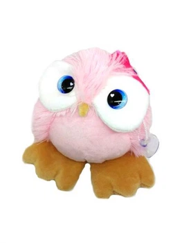 Мягкая игрушка на присосках "Совушка Мия" розовая, 12см, Dreamtoys (SOVAрожева)