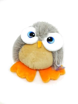 Мягкая игрушка на присосках "Совенок Дымок" капучино, 12см, Dreamtoys (SOVAкапучіно)