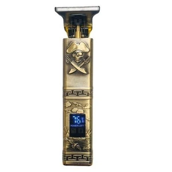 Професійний металевий тример Kemei KM-2232 — 120 хв роботи, LED-дисплей та Type-C