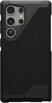 Etui plecki Urban Armor Gear Metropolis LT do Samsung Galaxy S24 Ultra Kevlar Black (AW82-07P)