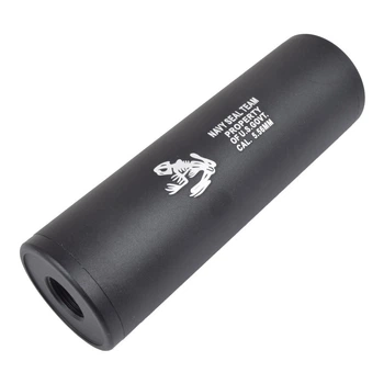 Глушник Cyma Navy Seals 110 мм (14 мм CW/CCW) — Black [Cyma] (для страйкболу)