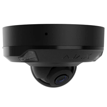5 Mp IP охоронна відеокамера з гібридним підсвічуванням Ajax DomeCam Mini HL (5 Mp/4 mm) Black (UG-43693)