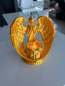 Фигурка ангела для светодиодной свечи