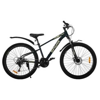 Велосипед SPARK VIBE (колеса – 27,5", стальная рама – 15") темно-зеленый