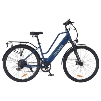 Велосипед с электромотором SPARK E-CITY EASY GO 18" 48V/500W/12,5Ah синий