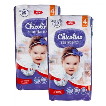 Подгузники Chicolino Standarto 4 Maxi (7-14 кг), 100 шт