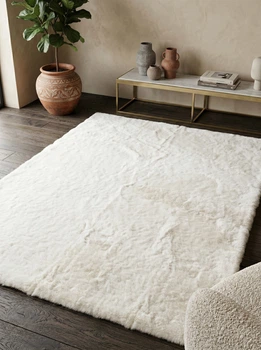 Килим з високим ворсом Estera tpr white 0.60x1.10