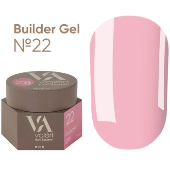 VALERI Builder Gel Моделюючий гель №022, 15 мл