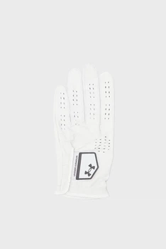Чоловіча біла шкіряна рукавичка для гольфу UA Tour Golf Glove Under Armour LLG 1382003-100