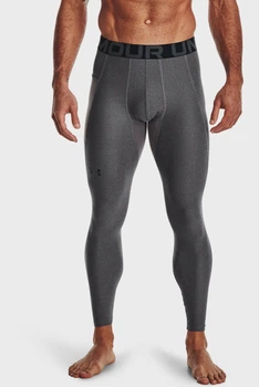 Чоловічі сірі тайтси UA HG Armour Leggings Under Armour S 1361586-090