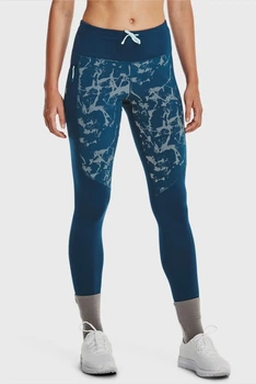 Жіночі сині тайтси UA OutRun the Cold Tight II Under Armour S 1373326-437