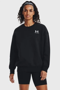 Чорний світшот жіночий Essential Flc OS Crew Under Armour XS 1379475-001