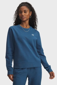 Жіночий синій світшот Sport Terry Crew-BLU Under Armour XS 6011016-498