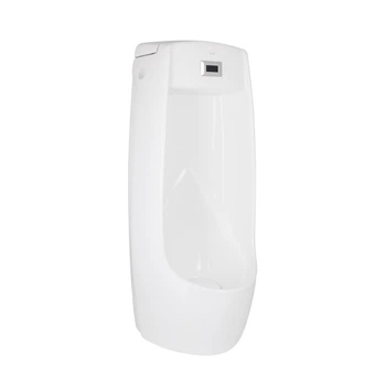 Писсуар напольный Qtap Scorpio с ИК-датчиком автоматического смыва 430х370х990 White QT1488101HW