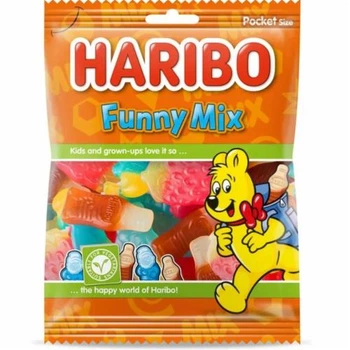 Цукерки желейні Haribo Funny Mix - 185 g