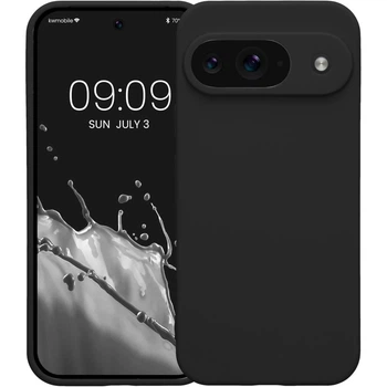 Чехол Fiji Style для Google Pixel 9 силикон бампер с защитой блока камер черный