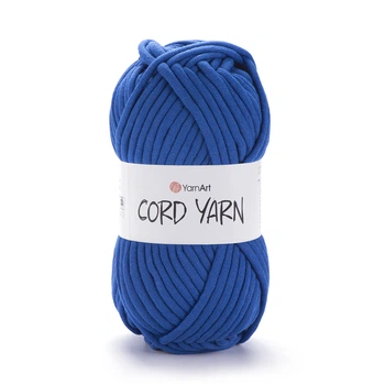 Пряжа пухка YarnArt Cord Yarn 250г пряжа для макраме синя (№772)