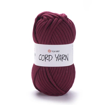 Пряжа пухка YarnArt Cord Yarn 250г пряжа для макраме бордова (№781)