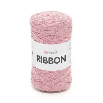 Пряжа плоска YarnArt Ribbon 250г для макраме в'язання троянда (№792)