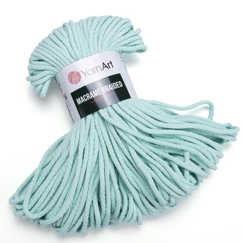 Шнур для макраме YarnArt Macrame Braided 250гр 67м бірюза (№775)