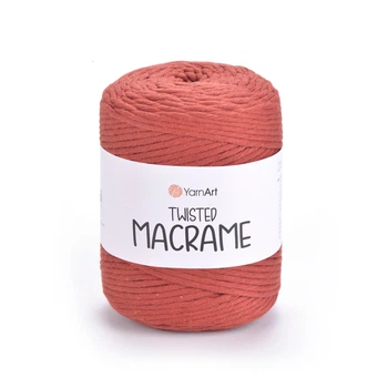 Шпагат для макраме YarnArt twisted 4мм 500г теракотовий (№785)