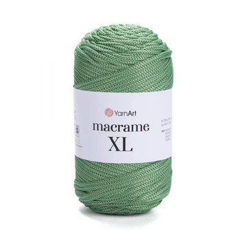 Шнур YarnArt Macrame XL поліефірний для макраме 3мм 250гр 130м блідо-зелений (№173)