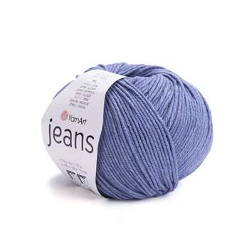 Пряжа YarnArt Jeans для в'язання 50г джинс (№68)