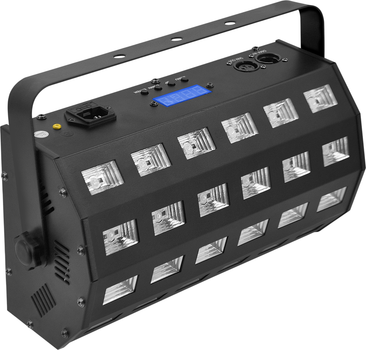 Сценічний прожектор Light4Me UV 24 + Strobe DMX прожектор ультрафіолетовий (5907780148760)