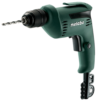 Дриль Metabo BE 10 SSBF, 450Вт, 10Нм ; 0-2400об/хв; 1,1кг; дерево-20мм,сталь-10мм. ШЗП 10мм. (600133810)