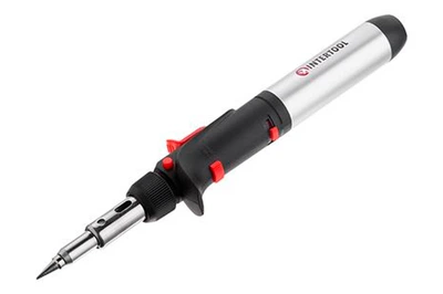 Паяльник газовый Intertool - 1300°C c пьезоподжигом 1 шт.