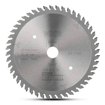 Диск пылающий DeWALT DT1090-QZ 165×20 мм, 48 зубов (Extreme)